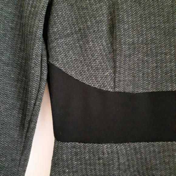 ESPRIT Herringbone Soft Knit Form Fitting Stretch Fit Dress Sz Med Mini/Midi - Picture 3 of 13